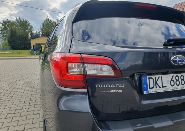 Subaru Outback cena 72900 przebieg: 247000, rok produkcji 2015 z Kłodzko małe 379